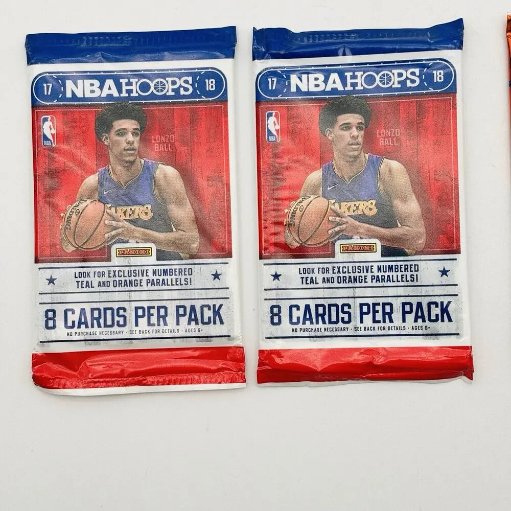 2 - 2017-18 Panini NBA Hoops Basketball Card Packs & 1 Prestige 2017 Basketball
